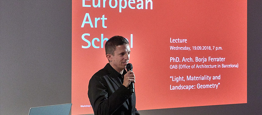 European Art School - PhD. Arch. Borja Ferrater, OAB (Office of Architecture in Barcelona)